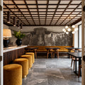 Longhorn Pastures Sepia Mural Wallpaper - room preview 06