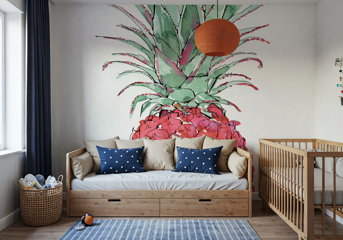 Palm Springs VII Mural Wallpaper - room preview 06