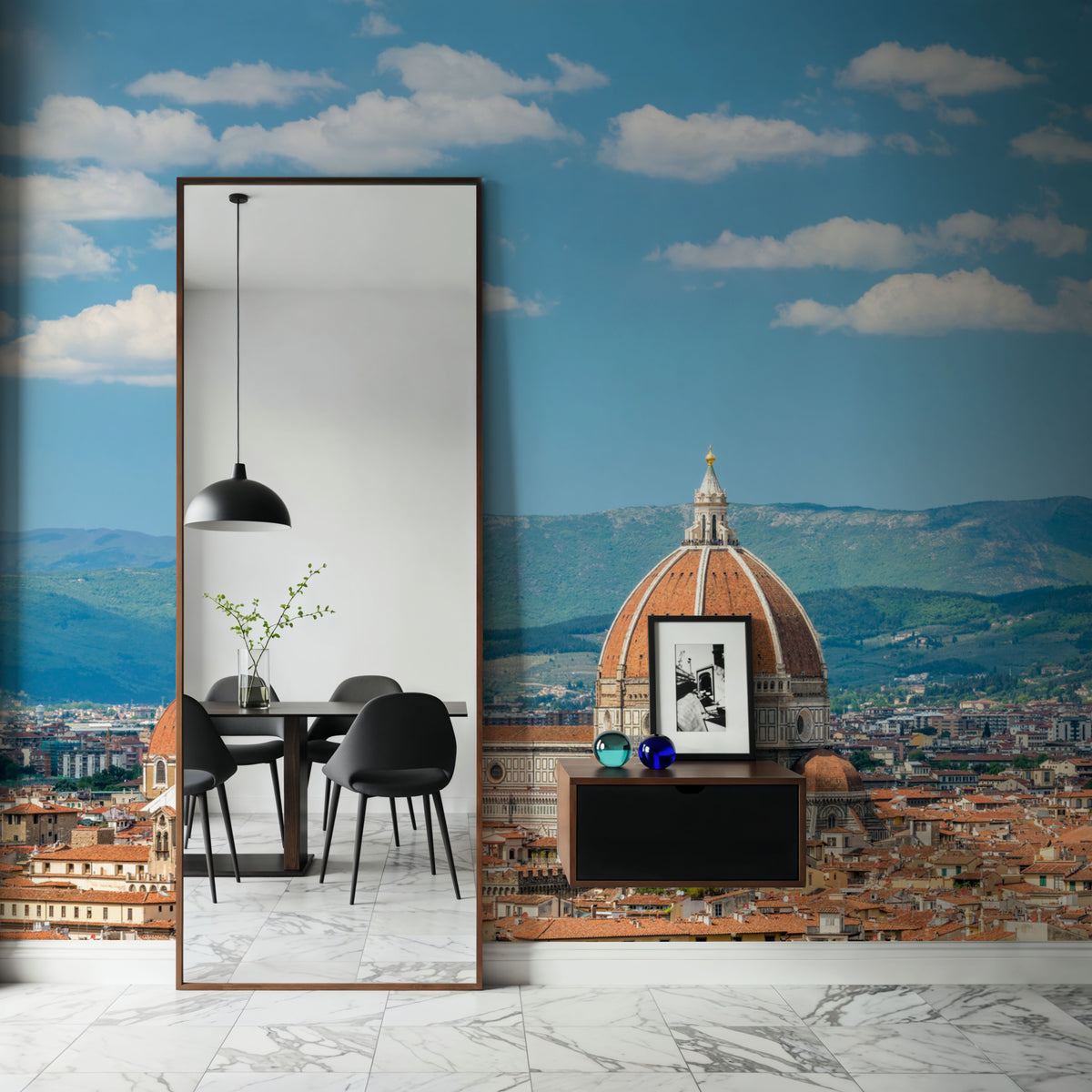 Florence Cityscape Mural Wallpaper - room preview 06