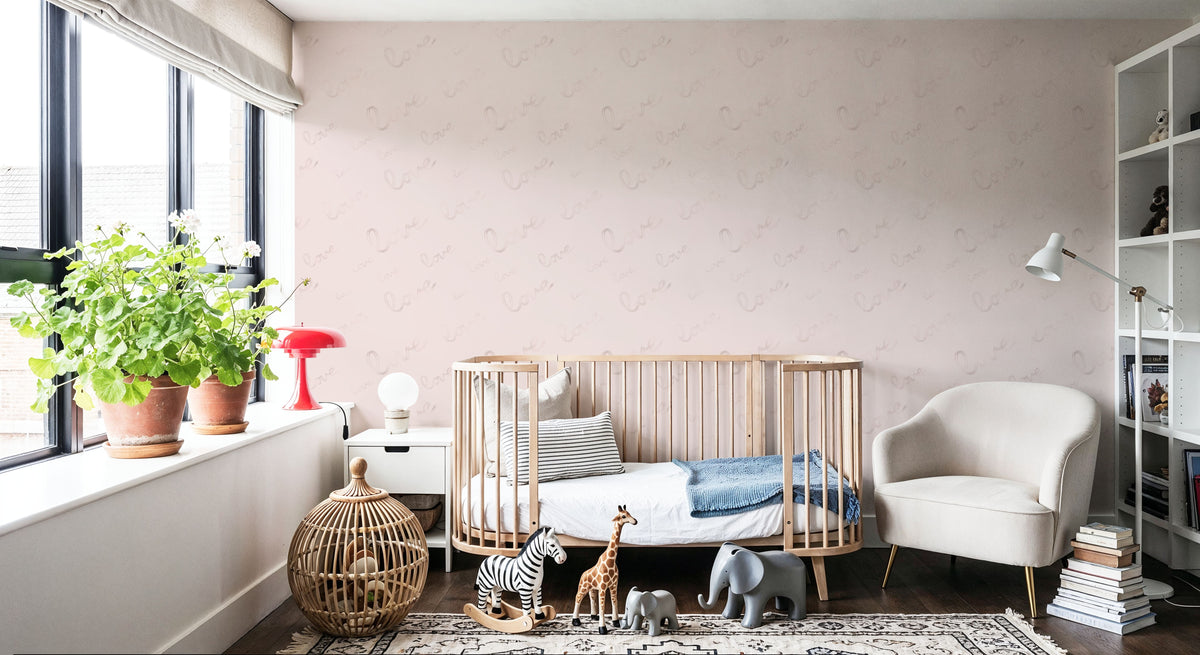 With Love Mural Wallpaper - room preview 06