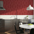 Harvest Time Red Mural Wallpaper - room preview 06