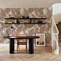 Painted Foliage Mural Wallpaper - room preview 06
