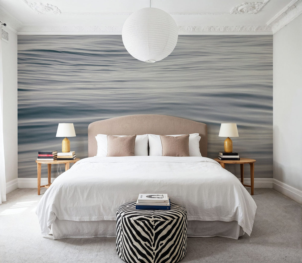 The Silent Sea III Mural Wallpaper - room preview 06