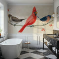 Festive Friends Mural Wallpaper - room preview 06