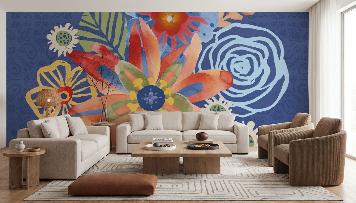 Festive Summer IV Mural Wallpaper - room preview 06