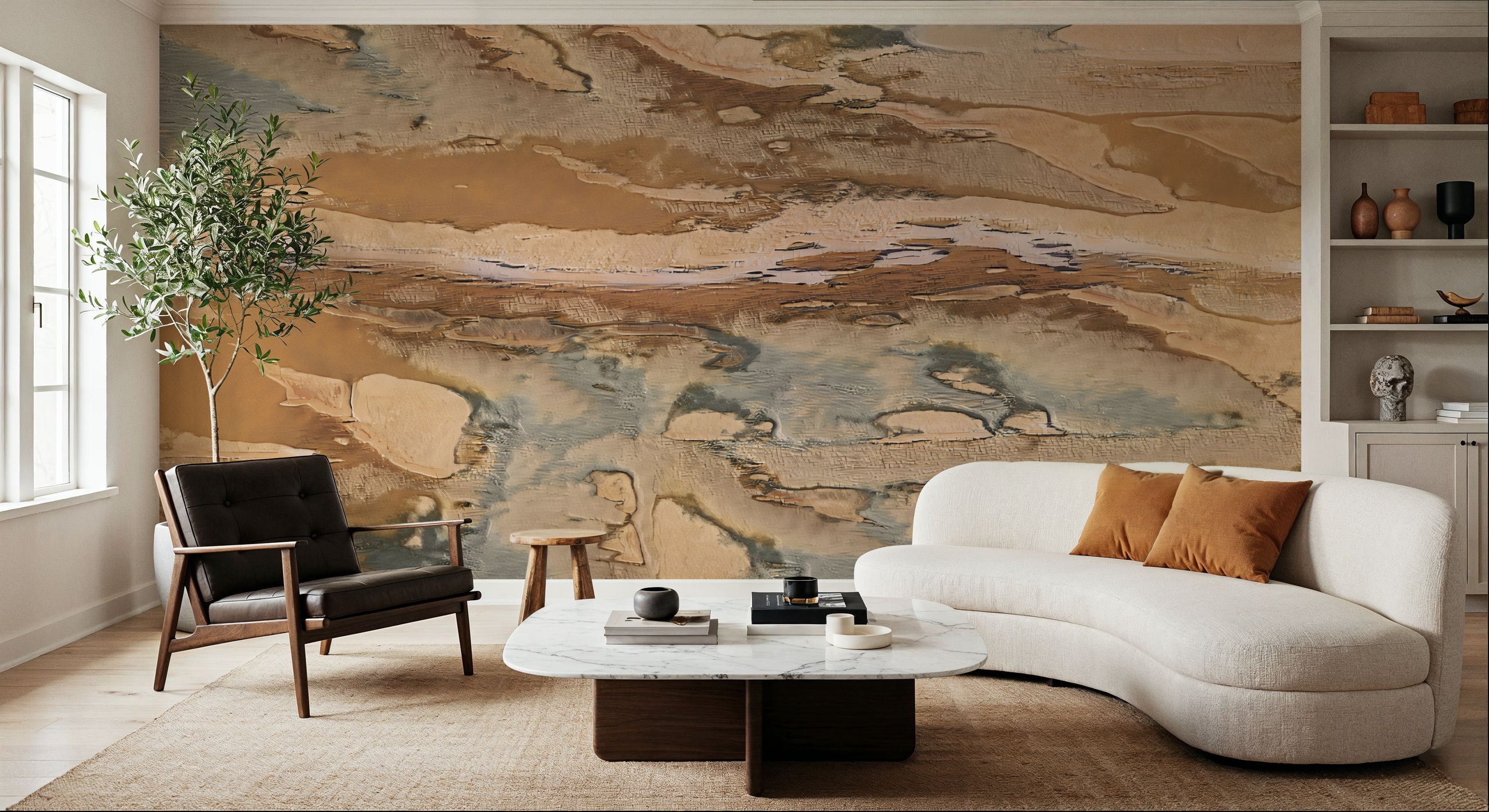 Aware Coffee Mural Wallpaper