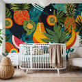 Tropical Fruits Mural Wallpaper - room preview 06