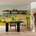 Sunlit Meadow Mural Wallpaper - room preview 06