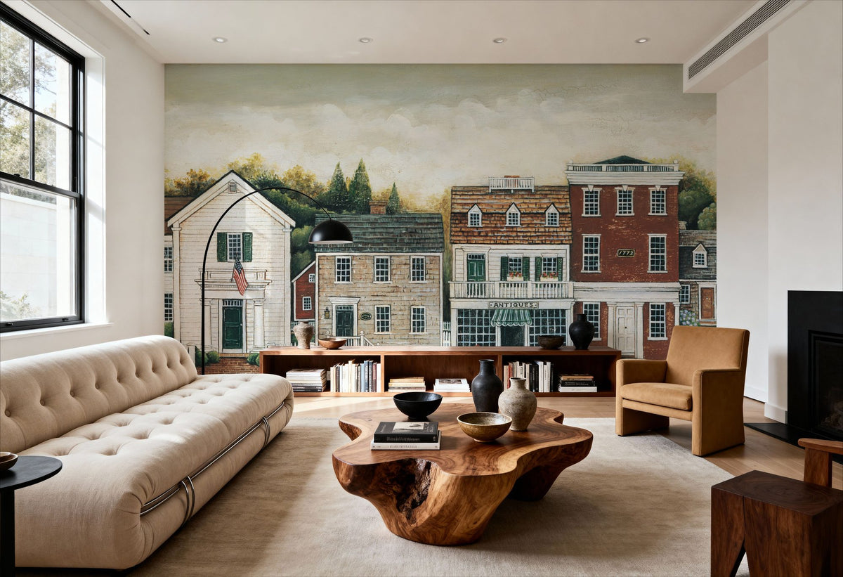 Main Street II Mural Wallpaper - room preview 06