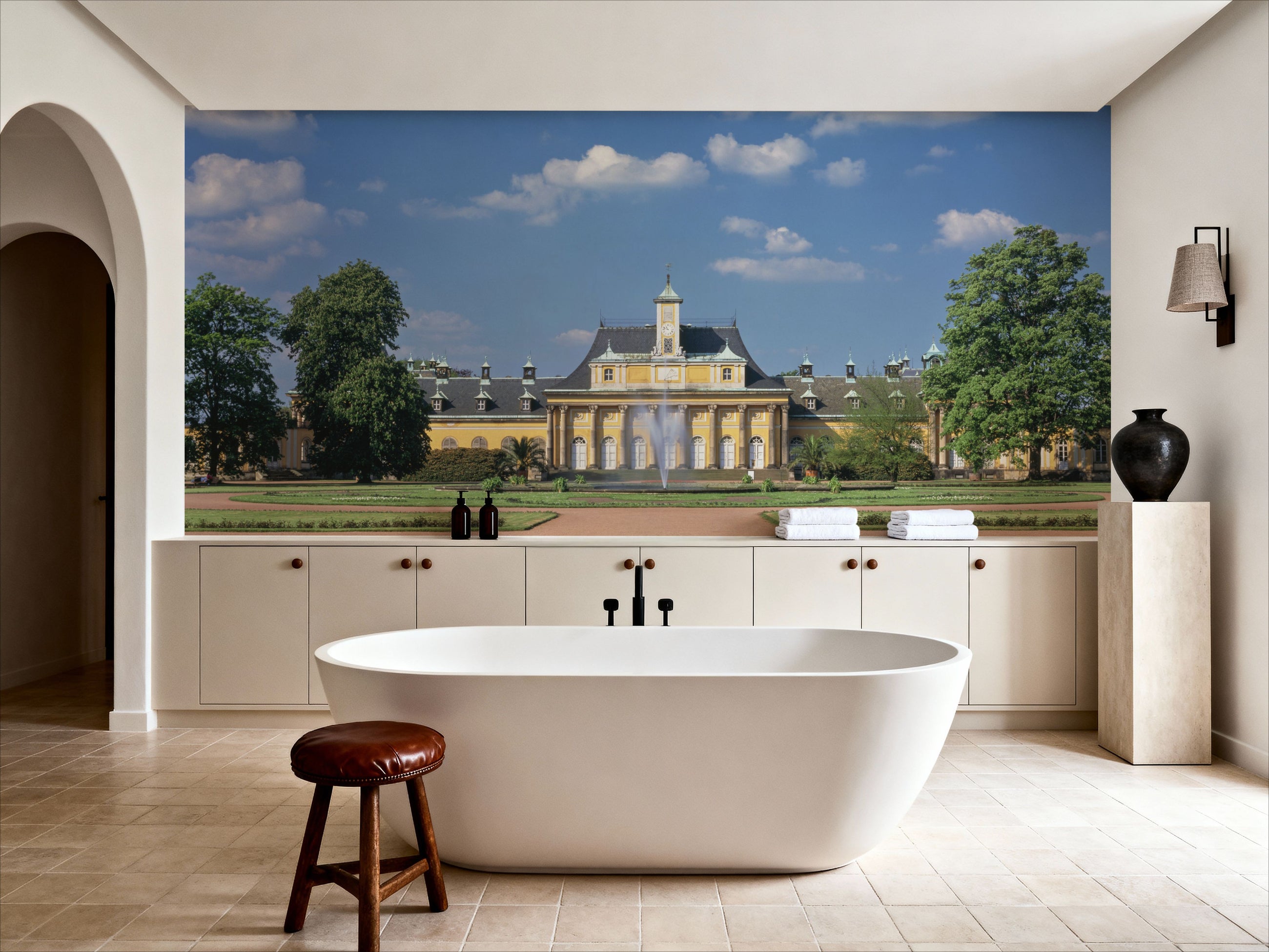 Golden Heritage Mural Wallpaper