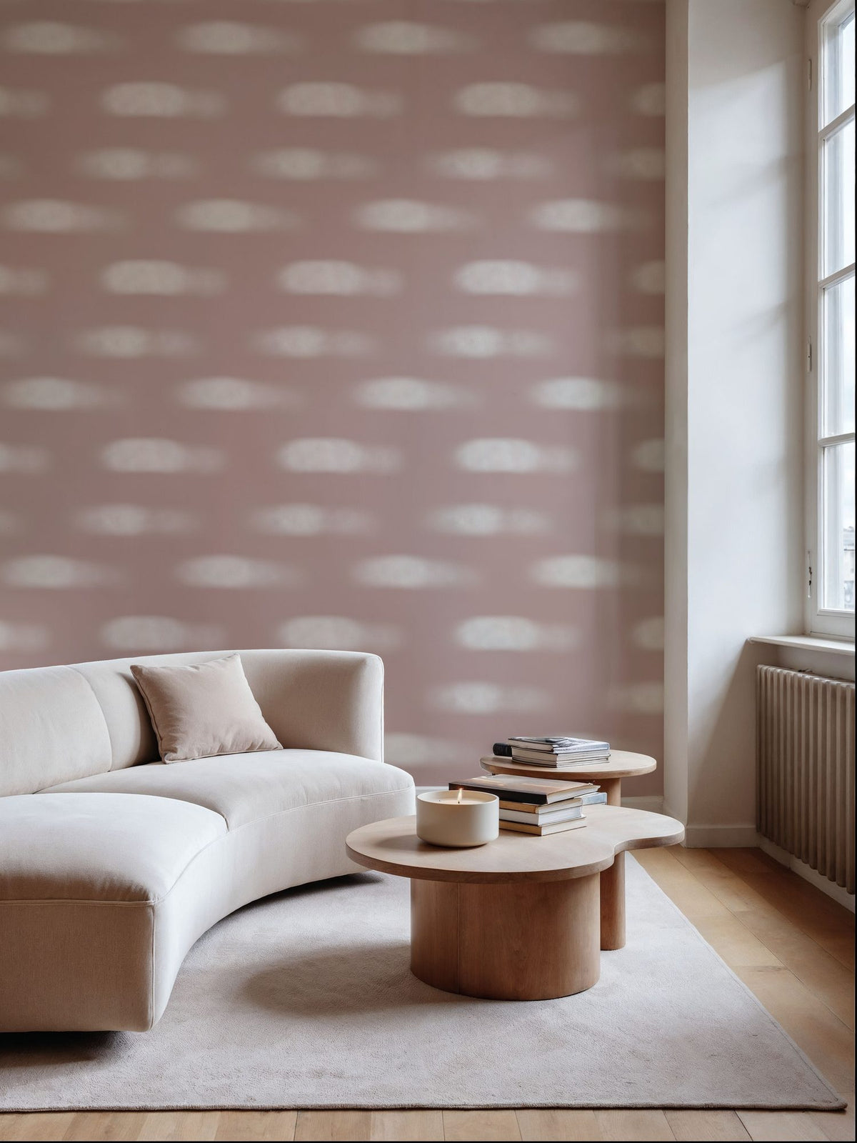 Cloudy Mural Wallpaper - room preview 06