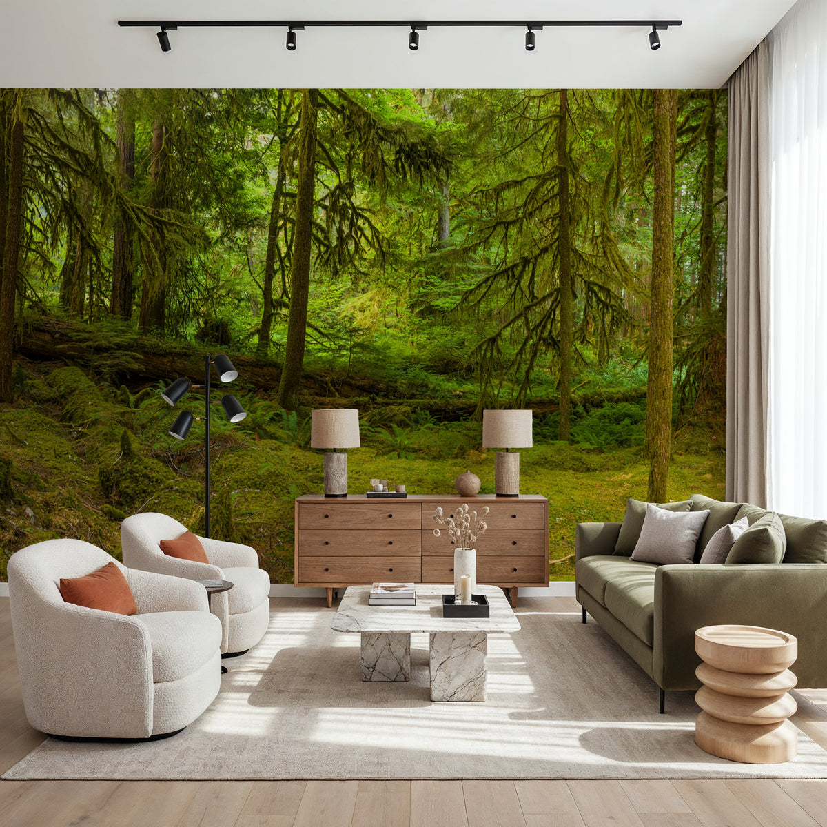 Ancient Groves Mural Wallpaper - room preview 06