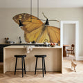 Honeybloom Butterfly III Mural Wallpaper - room preview 06