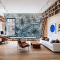 Tiger Leaves Mural Wallpaper - room preview 06