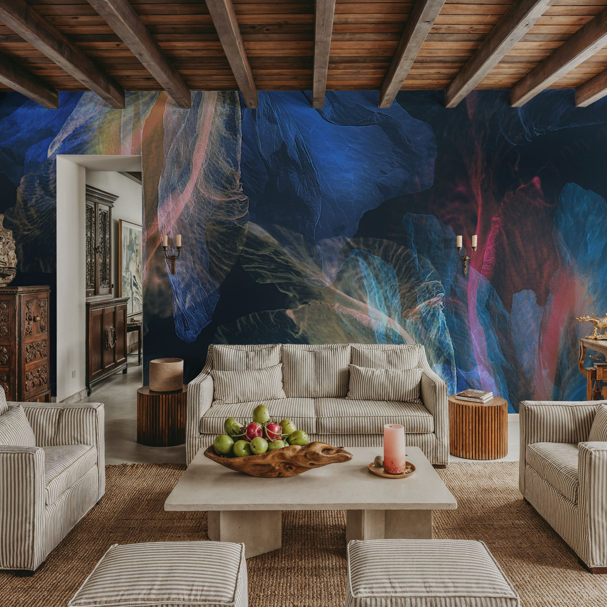 Ocean Garden Mural Wallpaper - room preview 06