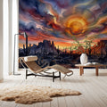 Arizona Landscape - Sunset Landscape Series Mural Wallpaper - room preview 06