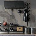 Foliage Flow, Mink Mural Wallpaper - room preview 06