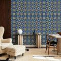Nara Green Leaves Mural Wallpaper - room preview 06