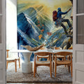 The Climber's Dance with Nature Mural Wallpaper - room preview 06