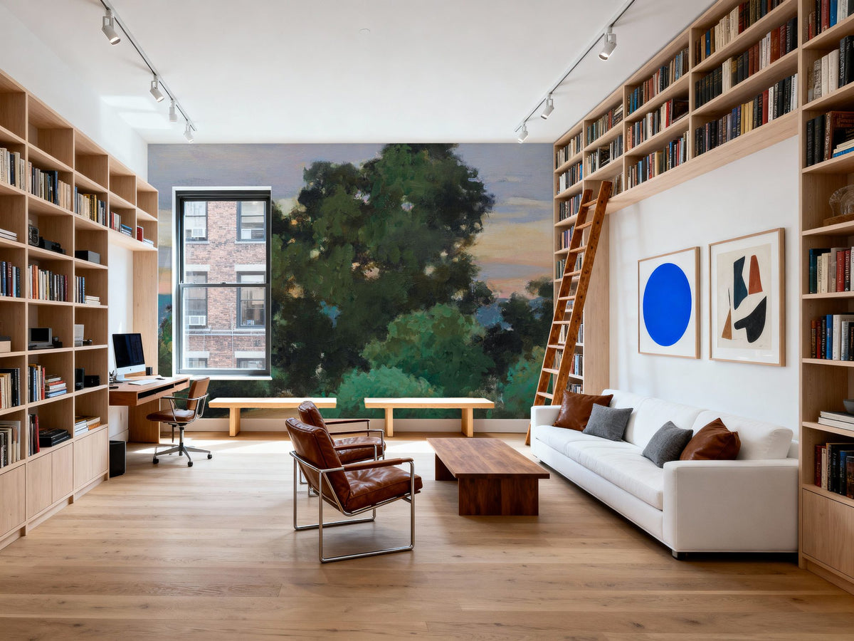 Grove At Dusk Mural Wallpaper - room preview 06