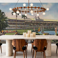 Greetings From Gulfstream Park Mural Wallpaper - room preview 06