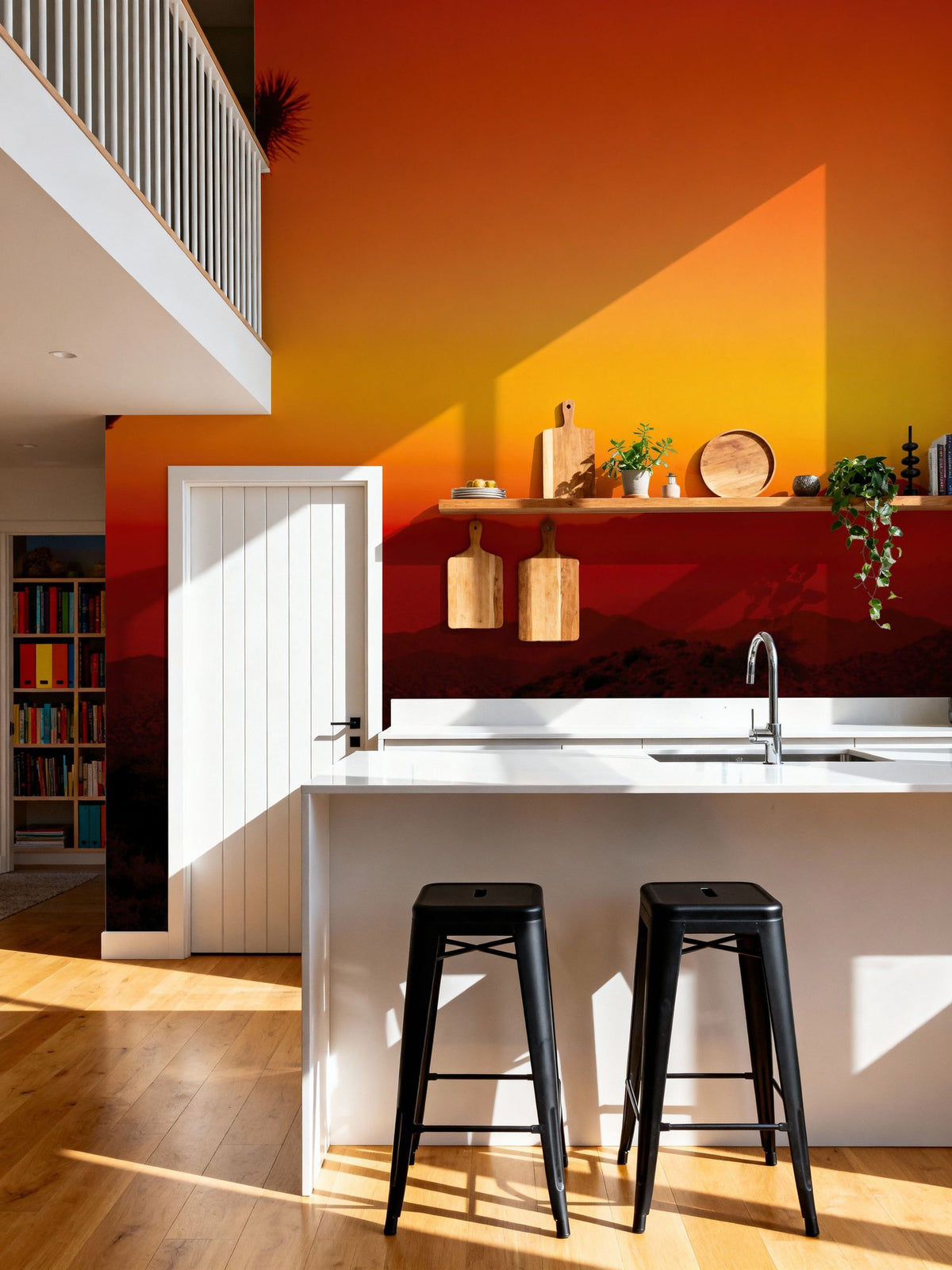 Joshua Tree Twilight Mural Wallpaper - room preview 06