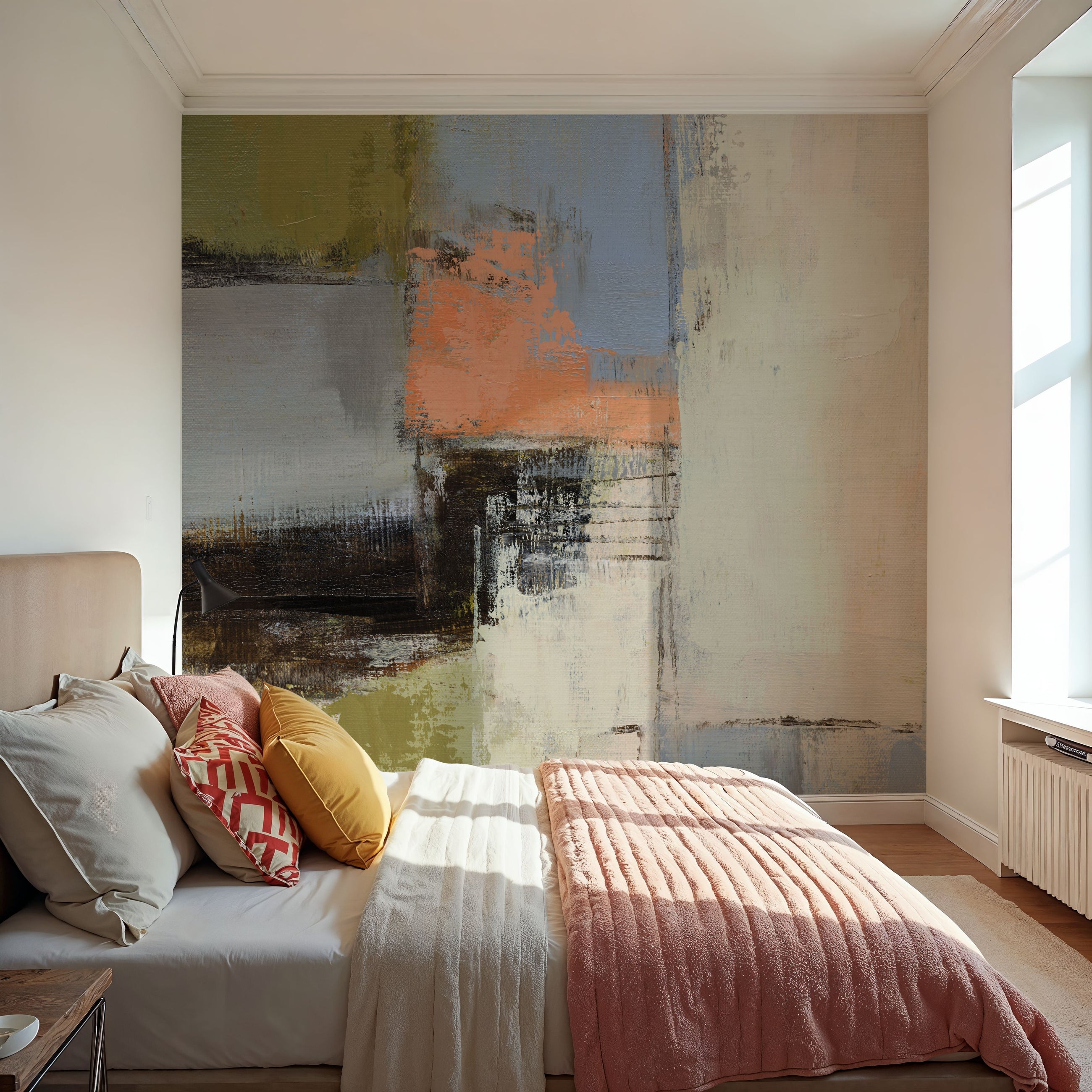Abstract Fragments I Mural Wallpaper