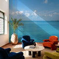Serene Horizon Mural Wallpaper - room preview 06
