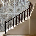 Pineapple Deco Mural Wallpaper - Neutral Tone - room preview 06