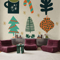 Winter Cheer I Mural Wallpaper - room preview 06