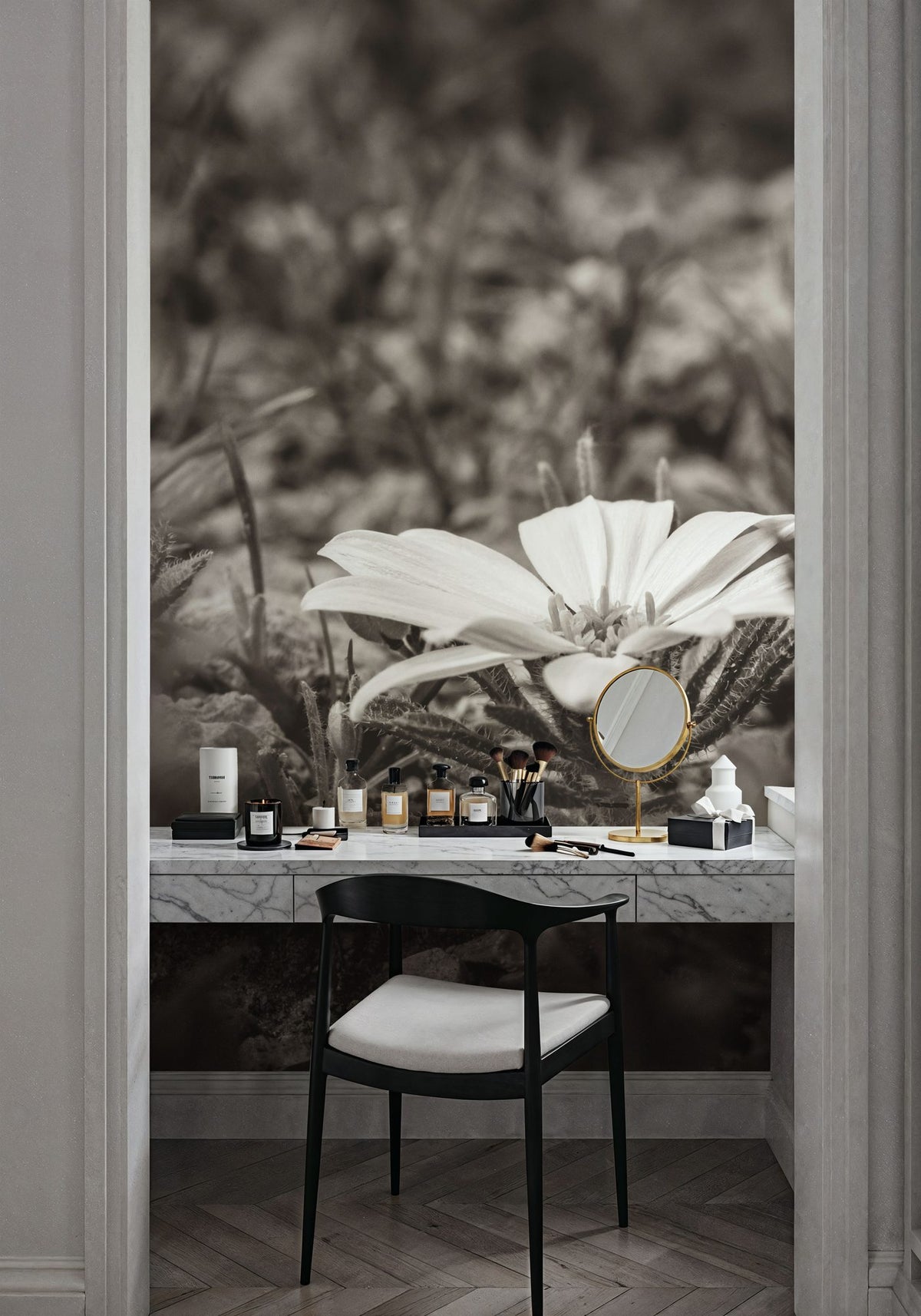 Laying Down on the Desert Floor Mural Wallpaper - room preview 06