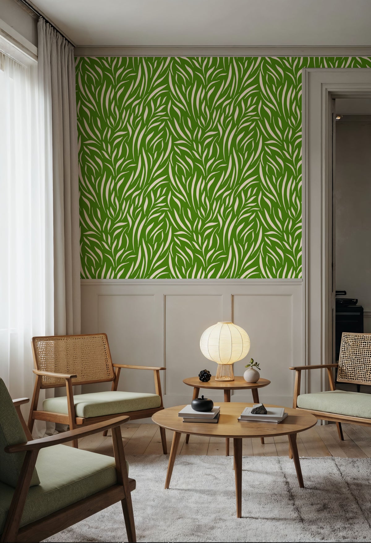 Through the Fields Mural Wallpaper - room preview 06