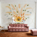 Harvest Wishes II Mural Wallpaper - room preview 06