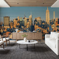 Midtown Sunset Mural Wallpaper - room preview 06