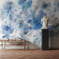 Floral Abstraction Mural Wallpaper - room preview 06