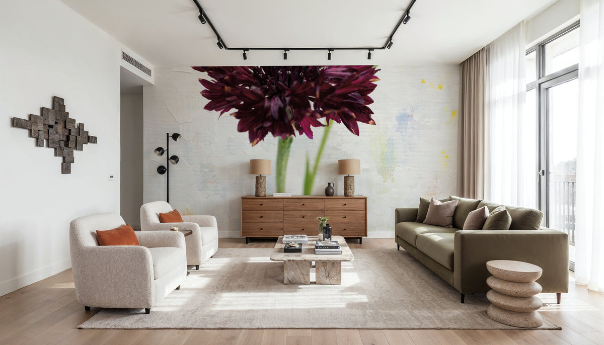 Wonderful Wildflowers VIII Mural Wallpaper - room preview 06