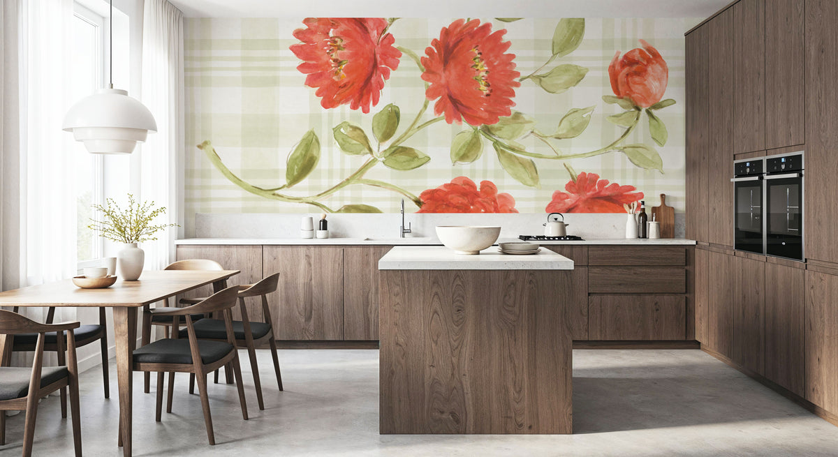 Harvest Wishes VI Mural Wallpaper - room preview 06