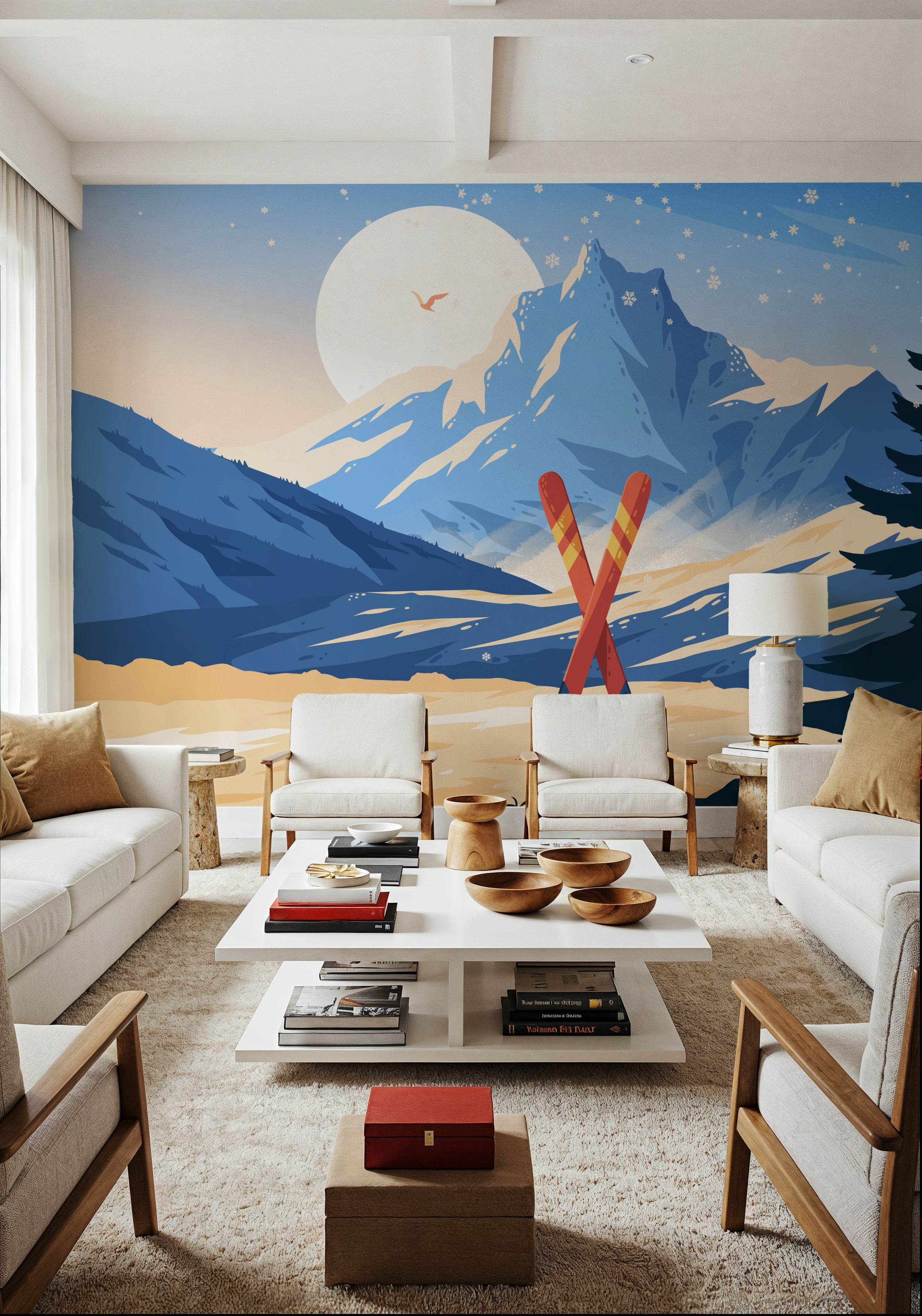 Travel St. Anton Mural Wallpaper