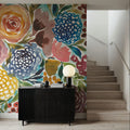Floral Spray Mural Wallpaper - room preview 06