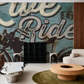 Street Machines II Mural Wallpaper - room preview 06