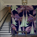 Purple Trumpet Bloom Mural Wallpaper - room preview 06
