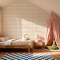 Coastal Leaning Yellow Mural Wallpaper - room preview 06