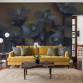 Blue Winter Beauty Mural Wallpaper - room preview 06