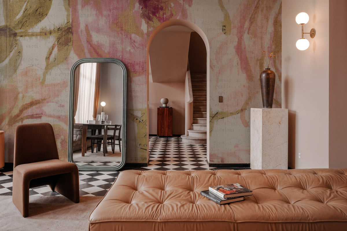 Touch of Rose III Mural Wallpaper - room preview 06