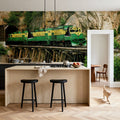 Mountain Passage Mural Wallpaper - room preview 06