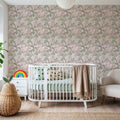 Climbing Wisteria, Rose Mural Wallpaper - room preview 06