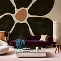 Mod Floral I Mural Wallpaper - room preview 06