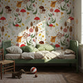 Mushroom Magic, Pearl Mural Wallpaper - room preview 06