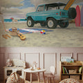 Beach Ride Parking Mural Wallpaper - room preview 06