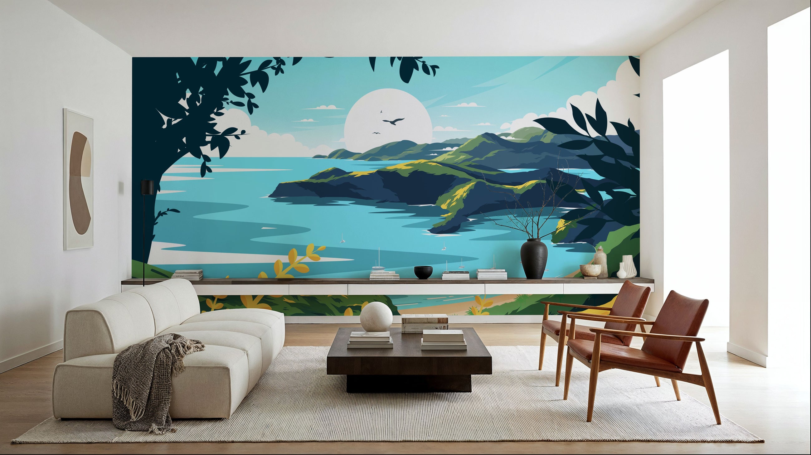 Travel Antigua Mural Wallpaper